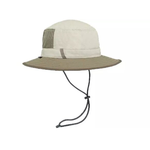 Sunday Afternoons Adult Brushline Bucket Hat, Cream/Juniper - Picture 1 of 6